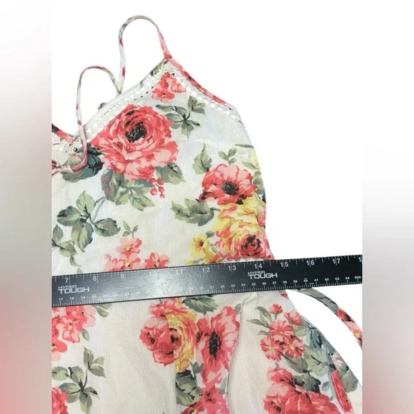 Abercrombie & Fitch Tie Waist Floral Dress NWT Size Small T - Picture 5 of 16